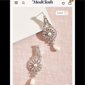 New! ModCloth Antique Style Earrings